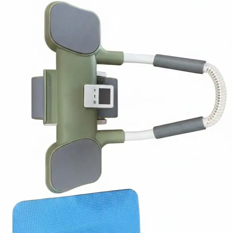 Automatic Rebound Ab Roller Wheel with Timer, Ergonomic Design, Non-Slip Grips, Ab Workout Equipment for Core Muscle Training, at Home Gym Gear