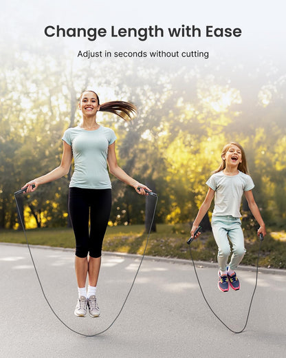 RENPHO Cordless Jump Rope, Weighted Jump Rope with Counter, Jump Ropes for Fitness, Smart Skipping Rope for Crossfit