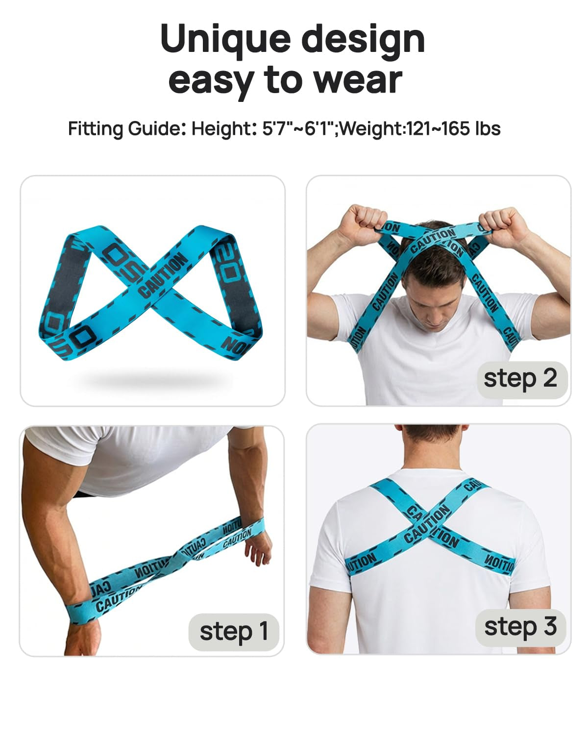 ® 1/8" Ultra-Slim Invisible Posture Corrector for Men, High-Airflow Breathable Fabric Upper Back Brace Posture Corrector under Shirt for Gen Z Professionals,Business Meetings & Date Night